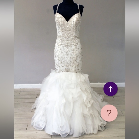 Dresses & Skirts - Kitty Chen Wedding Gown🤍 Previously worn for a project, minor damages shown.